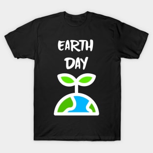 EARTH Day Celebration Save Our Planet White T-Shirt